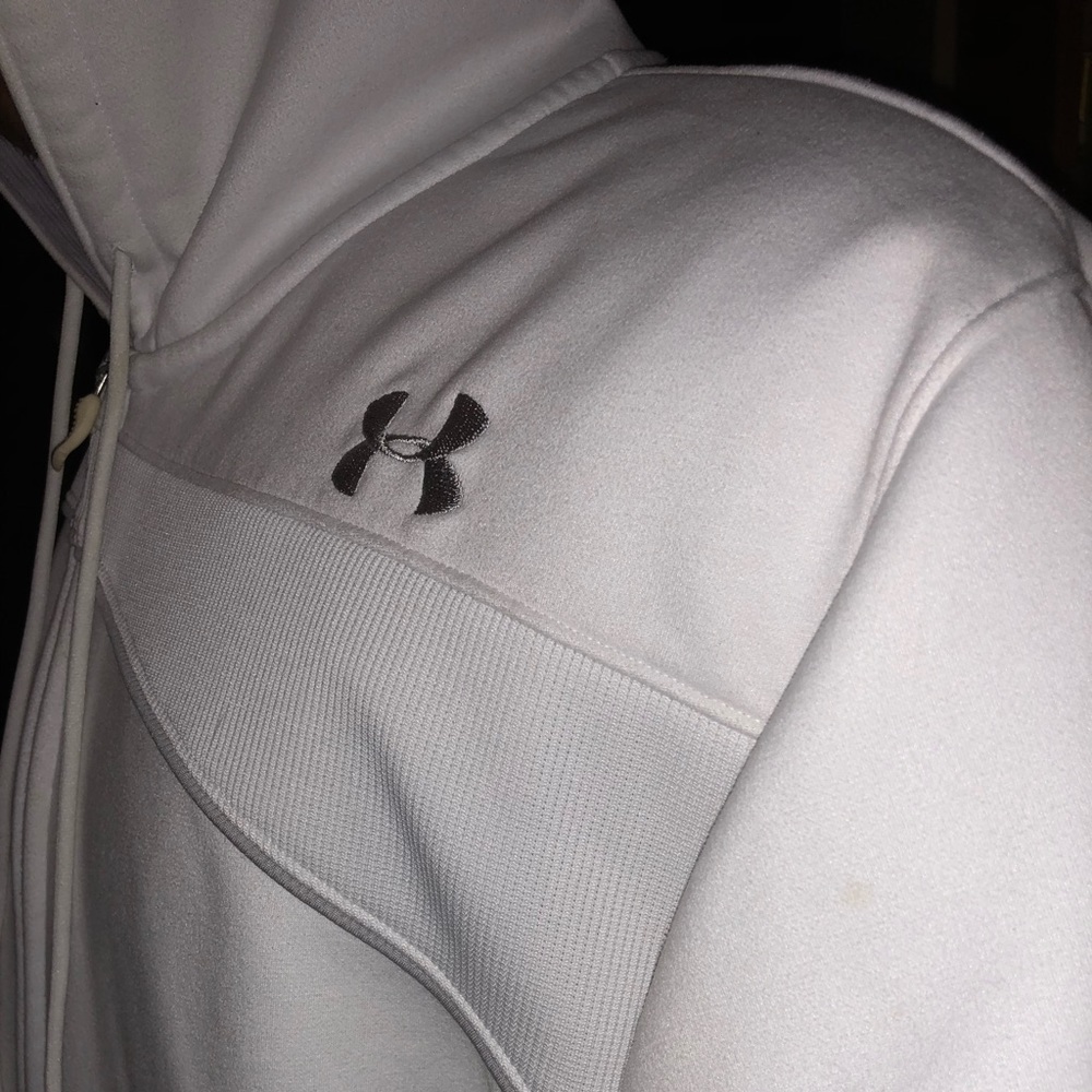 Under armour zip up hoodie